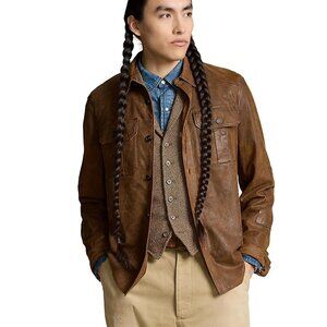 Polo Ralph Lauren Suede Overshirt
